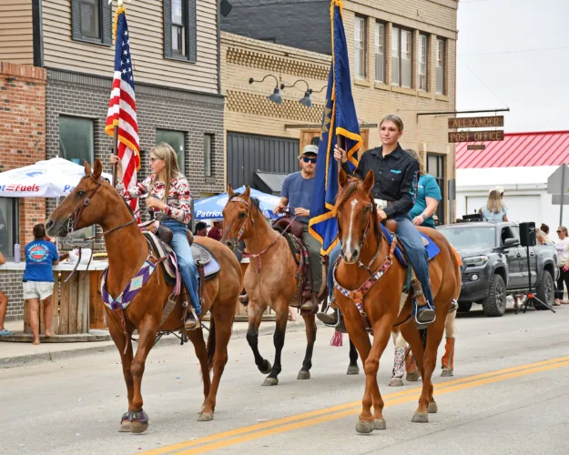Alexander holds Old Settlers' Day